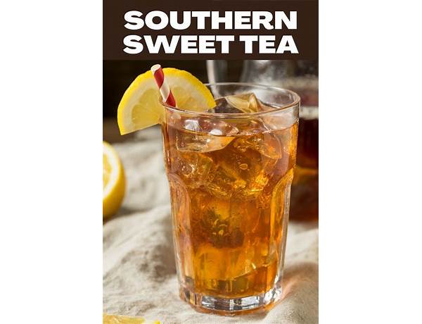 Southern style sweet tea food facts