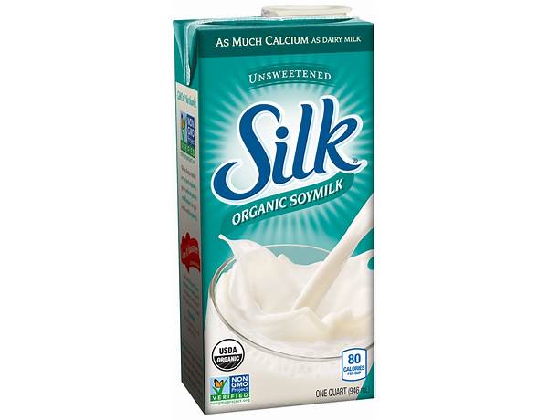 Soy milk unsweetend aseptic ingredients