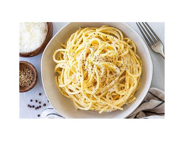 Spaghetti cacio e pepe food facts