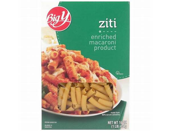 Spaghetti enriched macaroni product ingredients