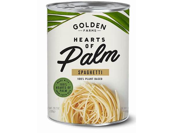 Spaghetti hearts of palm food facts
