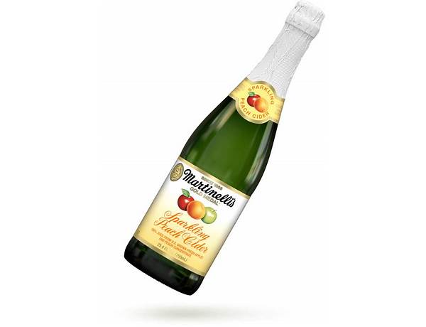 Sparkling peach cider food facts