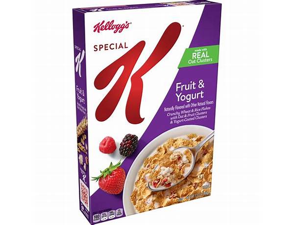Special k cereal oats & honey food facts