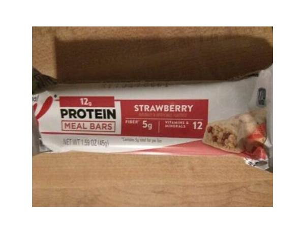 Special k strawberry protein meal bar (1.59 oz) food facts