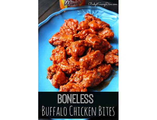 Spicy boneless chicken bites ingredients
