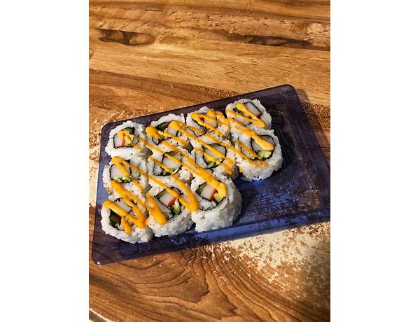 Spicy california roll sp food facts