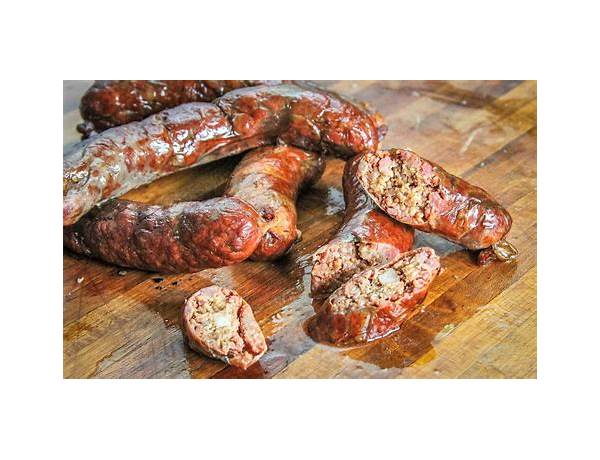 Spicy elk sausage food facts