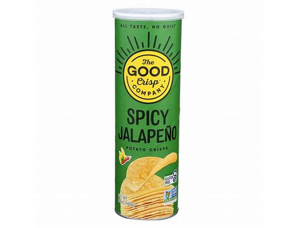 Spicy jalapeño potato crisps ingredients