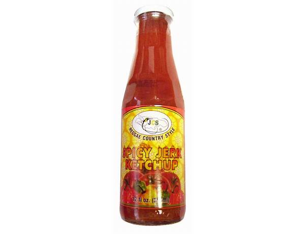 Spicy jerk ketchup food facts