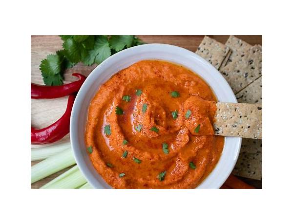 Spicy roasted red pepper hummus food facts