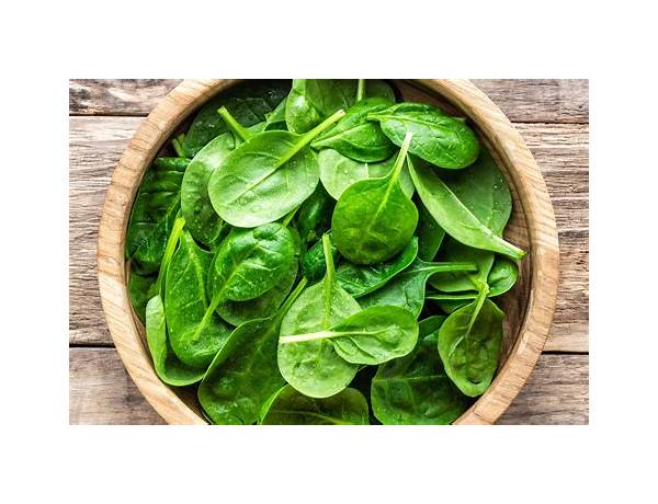 Spinach & fava feta veggie links food facts
