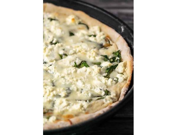 Spinach and goat cheese pizza - food facts