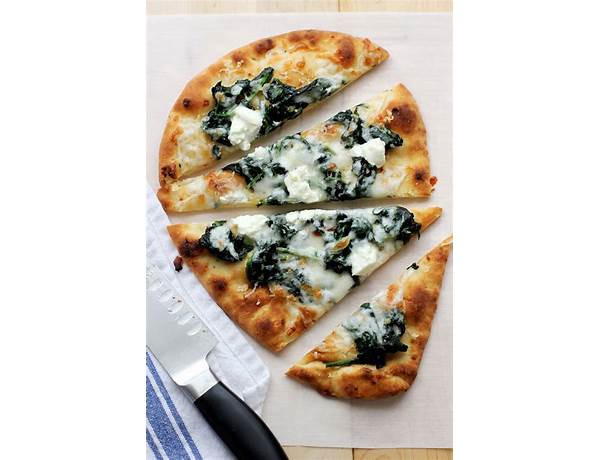 Spinach and goat cheese pizza food facts