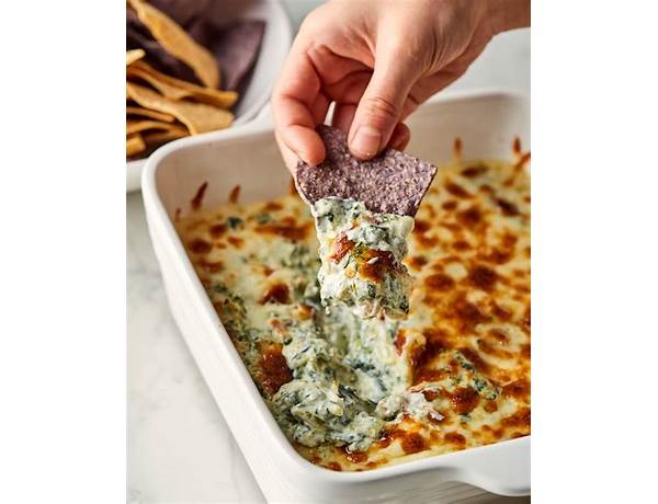 Spinach artichoke & three cheese dip food facts