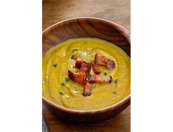 Split pea soup with bacon nutrition facts