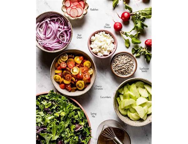 Spring mix ingredients