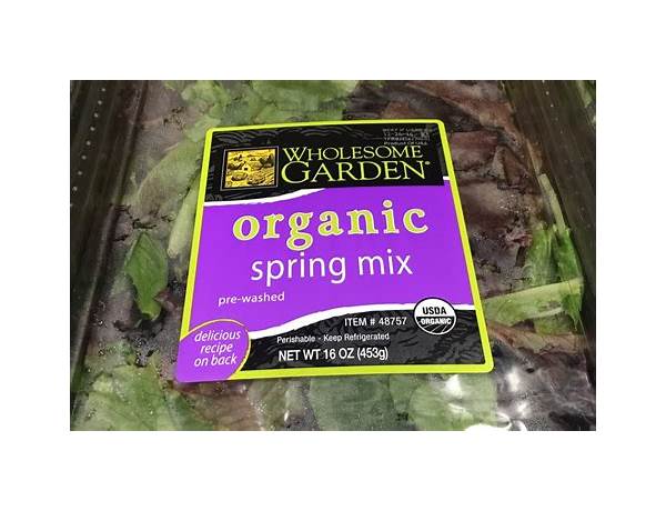 Spring mix nutrition facts