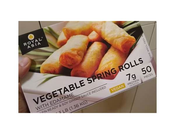 Spring roll food facts