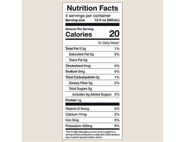 Sprouts organic breakfast blend nutrition facts