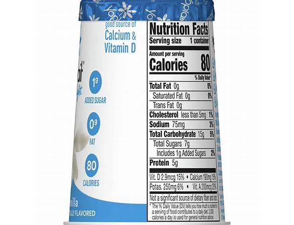 Sprouts vegan yogurt vanilla nutrition facts