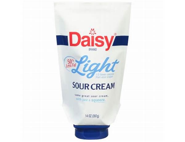 Squeeze light sour cream food facts