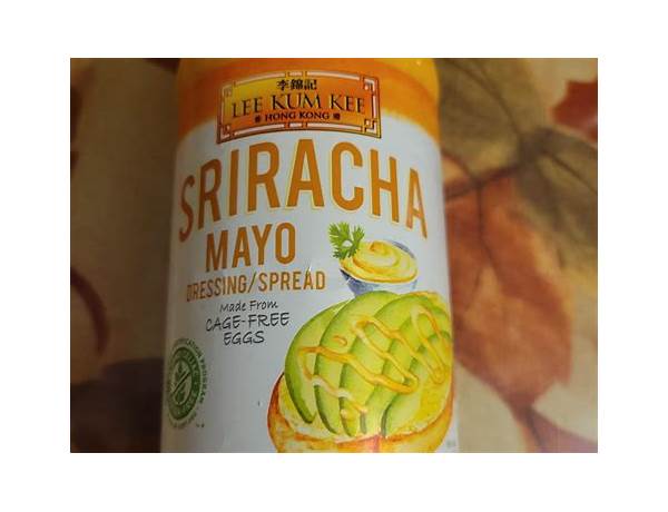 Sriracha mayonnaise food facts