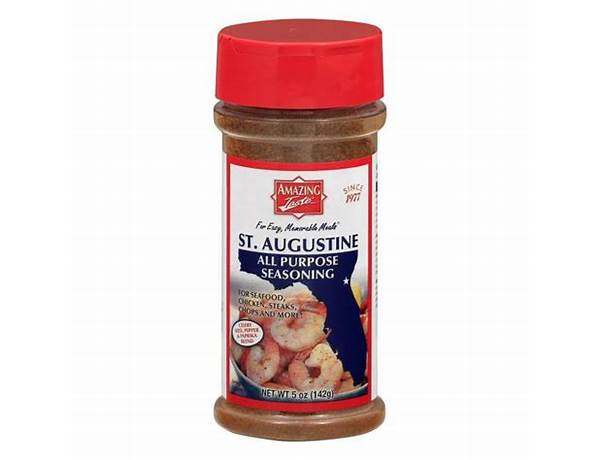 St augustine all purpose seasoning food facts