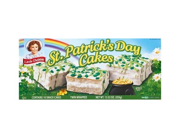 St. patrick's day snack cakes nutrition facts