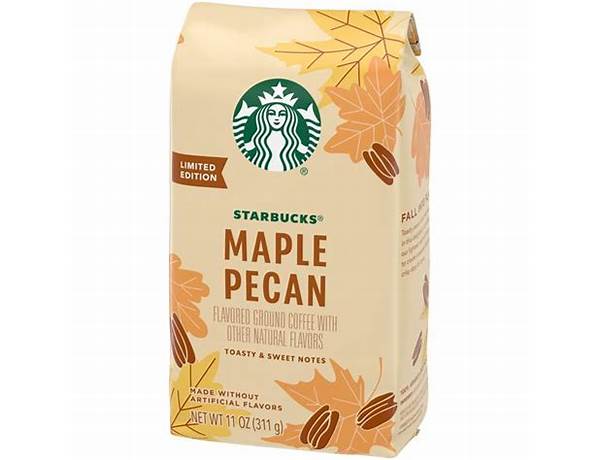 Starbucks maple pecan ingredients