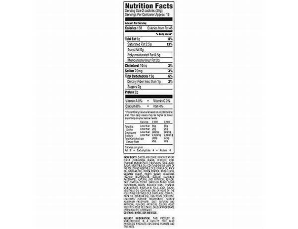 Stella d'oro, margherite combination cookies nutrition facts