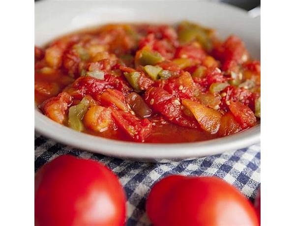 Stewed tomatoes original recipe with onions, celery & green peppers food facts