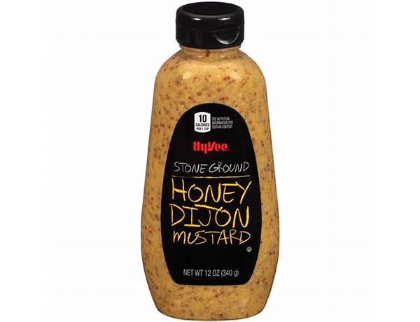 Stone ground honey dijon mustard food facts