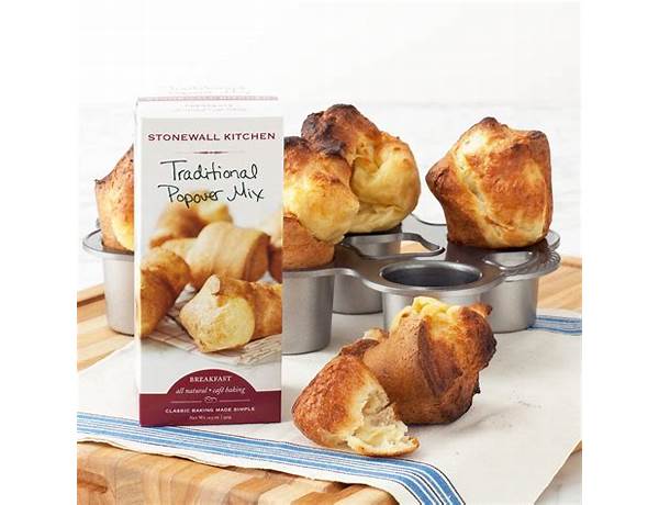 Stonewall kitchen, traditional popover mix food facts