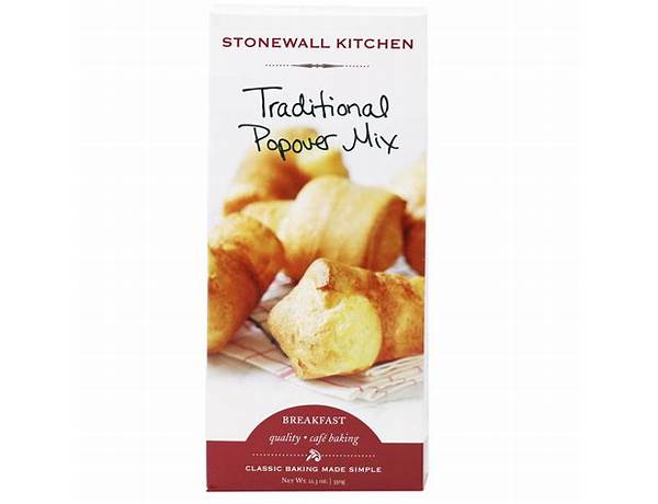 Stonewall kitchen, traditional popover mix ingredients