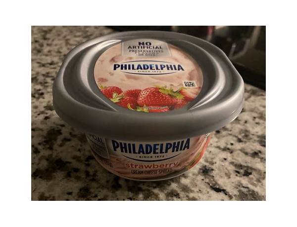 Strawberry  cream cheese spread food facts