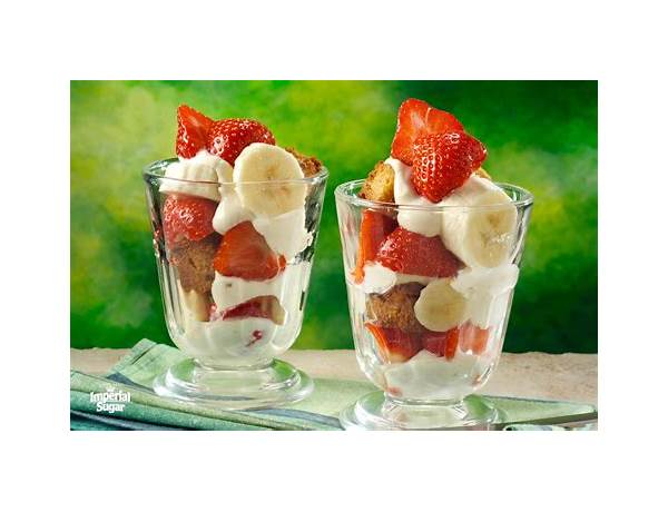 Strawberry banana parfait food facts