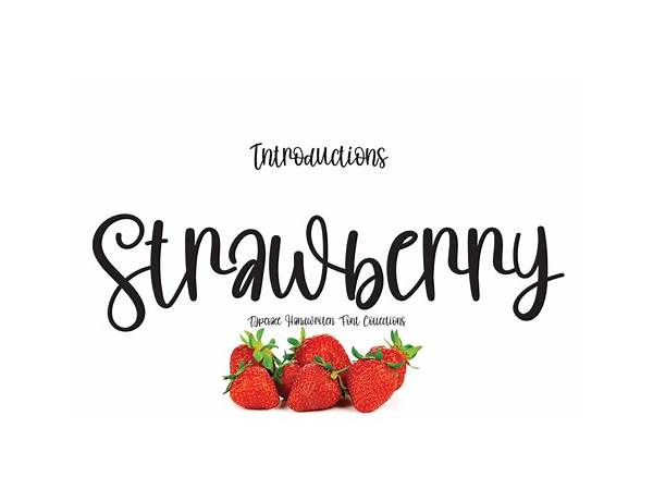 Strawberry bold & intense thirst quencher, strawberry food facts