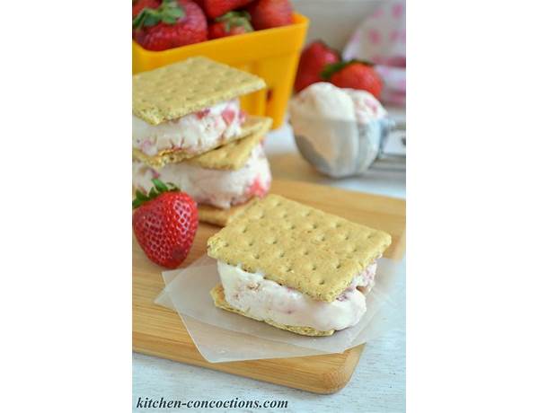 Strawberry cheesecake ice cream sandwiches ingredients