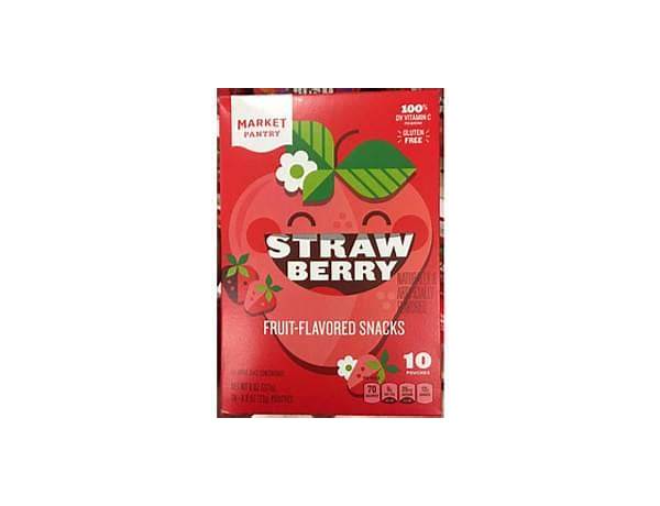 Strawberry fruit-flavored snacks food facts