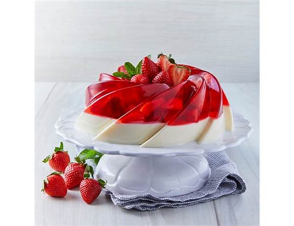 Strawberry gelatin dessert food facts