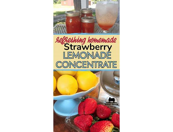 Strawberry-lemonade-from-concentrate, musical term