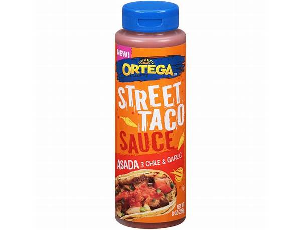Street taco sauce food facts
