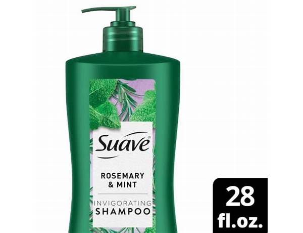 Suave professionals rosemary and mint shampoo - food facts