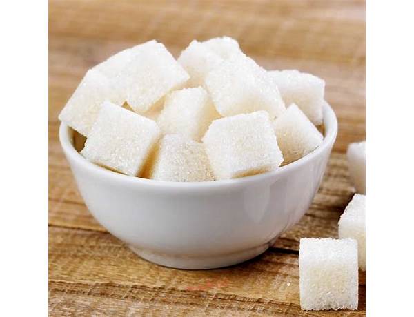 Sugar cubes ingredients