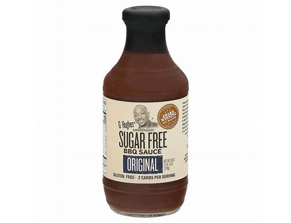 Sugar free bbq sauce food facts