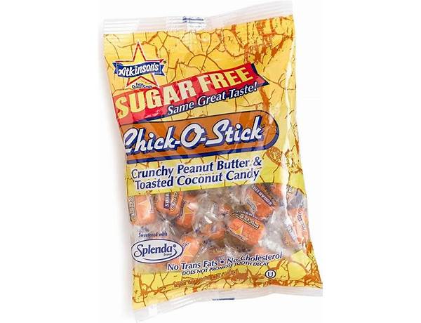 Sugar free chickostick peg food facts