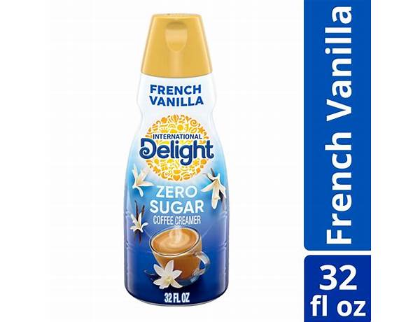 Sugar free coffee creamer, french vanilla ingredients