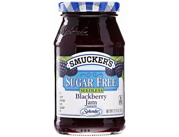 Sugar free seedless blackberry jam food facts