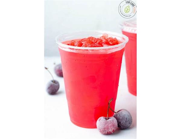 Sugar free slushie food facts