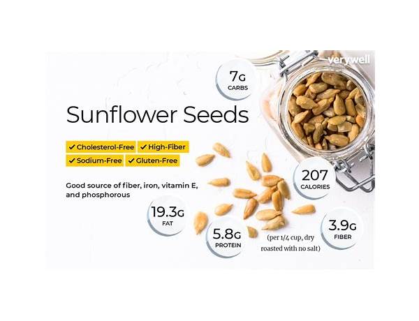 Sunflower seeds food facts